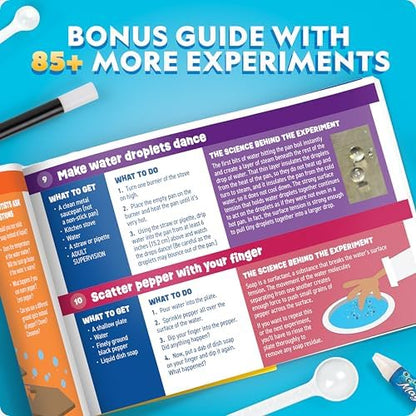 National Geographic Science Magic Kit packaging layout