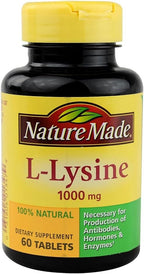 Nature Made L-Lysine 1000 mg, Dietary L-Lysine Supplements, 60 Tablets, 60 Day Supply - Image 10