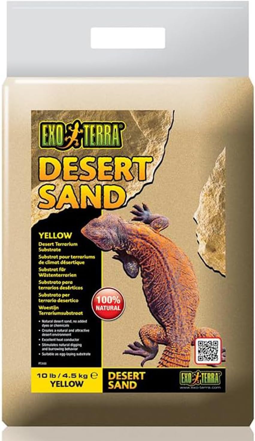 Exo Terra sand for digging and burrowing reptiles