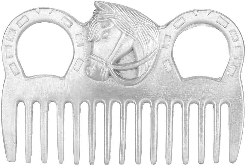 Pssopp livestock metal comb showing pocket size design