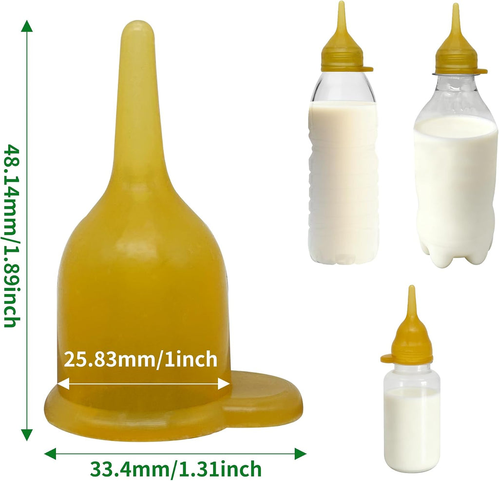 Premium imported pet nursing nipples pack ideal for animal rescue and foster care