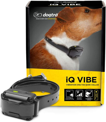 Dogtra iQ Vibe vibration only no bark collar front view
