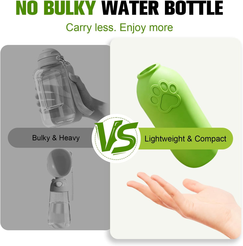 Yonisole portable pet travel accessory packed inside a handbag showing its ultra portable size.