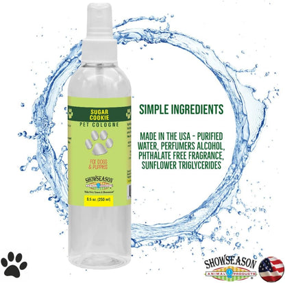 Showseason grooming finish spray for dogs and puppies