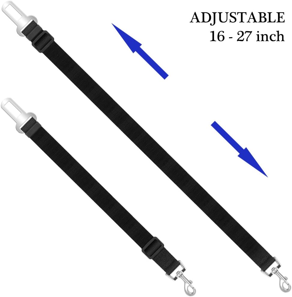Four Colors of YuCool Pet Safety Leads for Vehicles