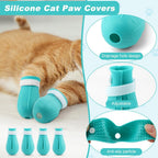 Close up of adjustable hook and loop strap on cat muzzle