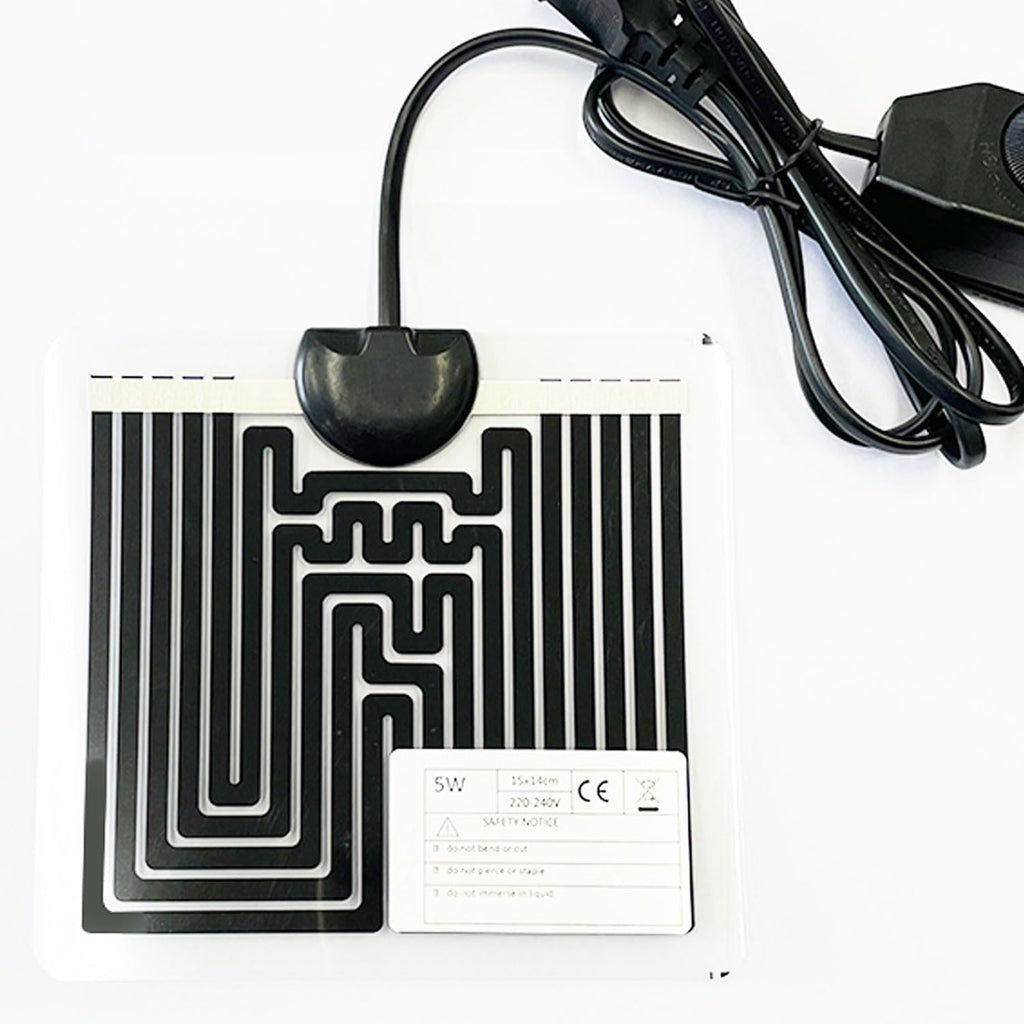 Forfuture-go reptile heating mat front view with temperature controller