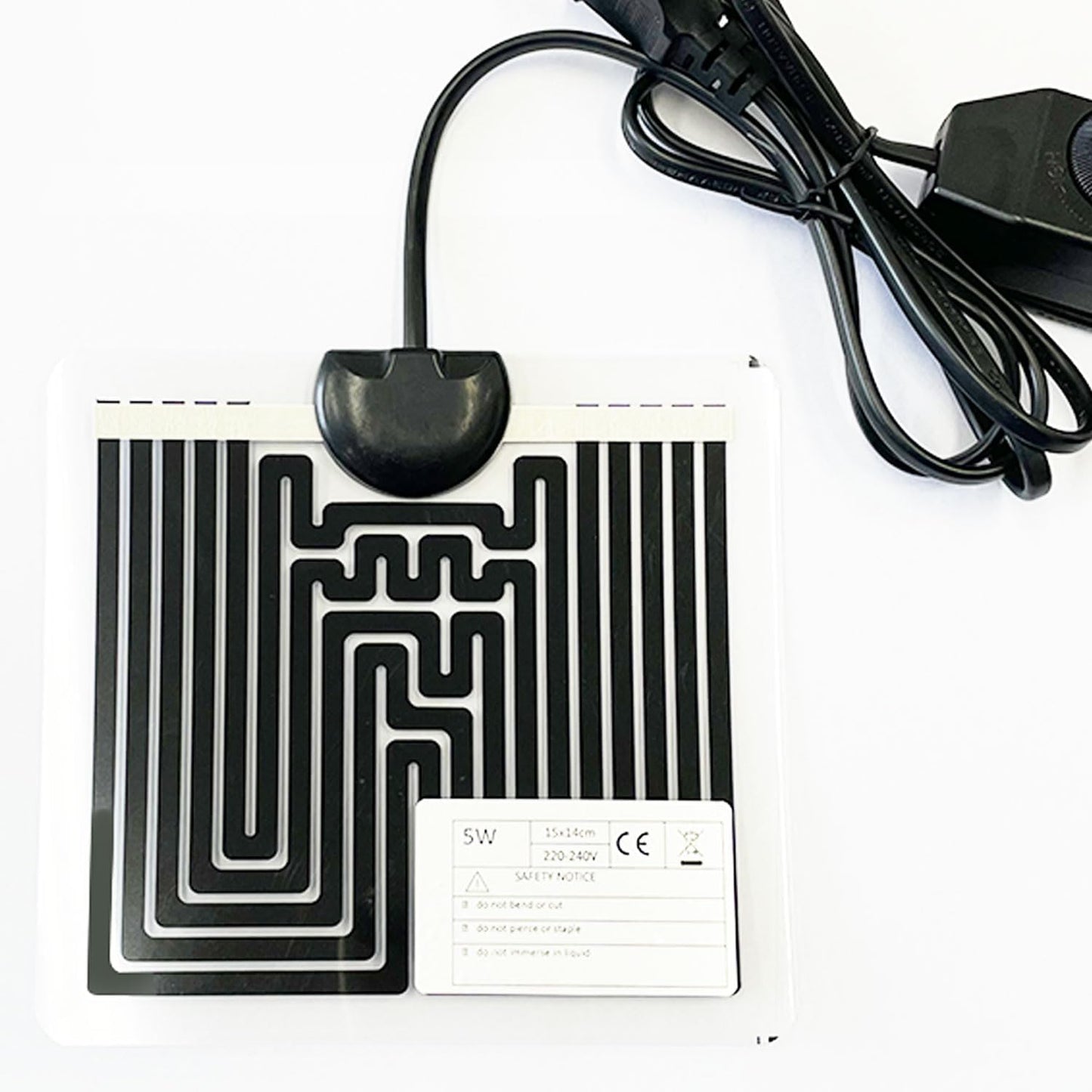 Forfuture-go 5W reptile heating mat front view with controller