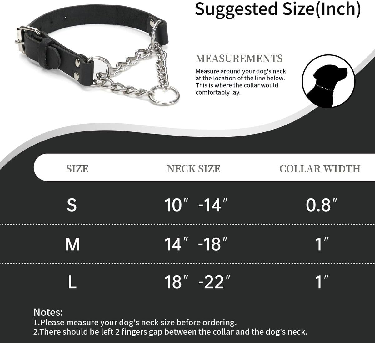 Adjustable medium breed anti escape training collar close up details