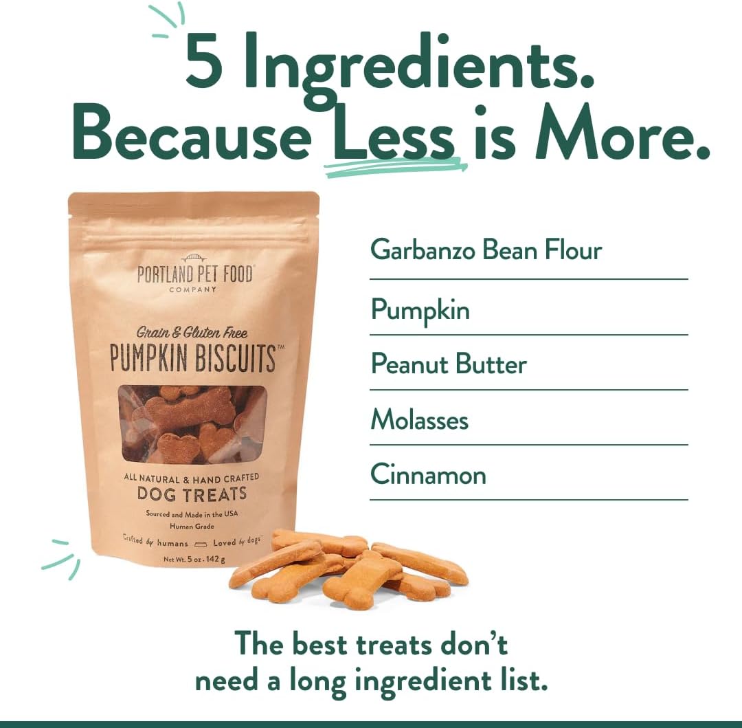 Closer view of the crunchy texture of Portland Pet Food pumpkin training snacks.