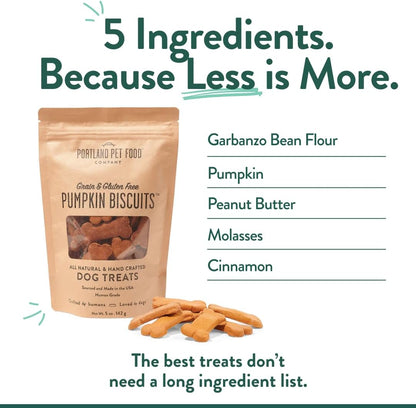 Closer view of the crunchy texture of Portland Pet Food pumpkin training snacks.
