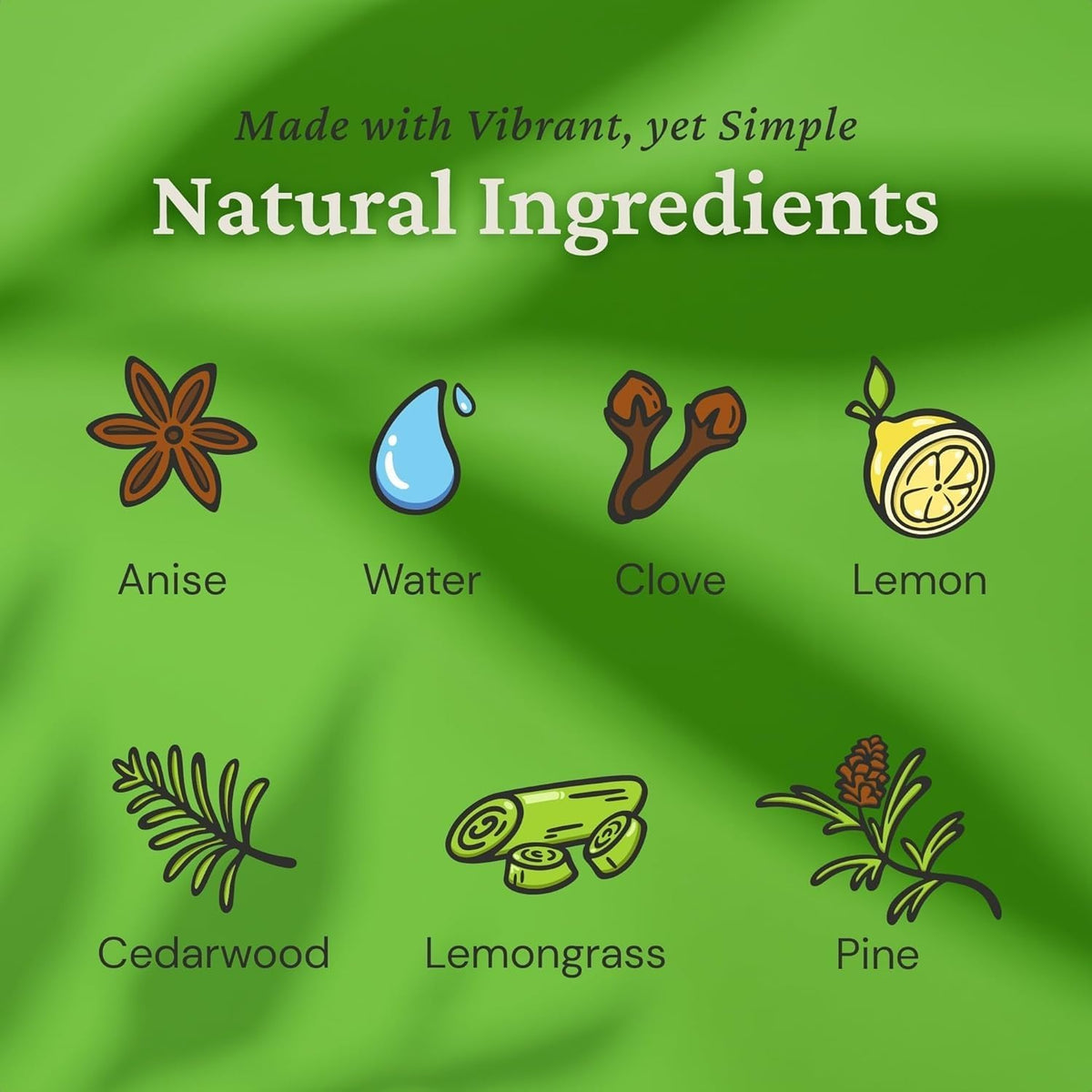 Natural plant-based pet odor eliminator gel packaging.