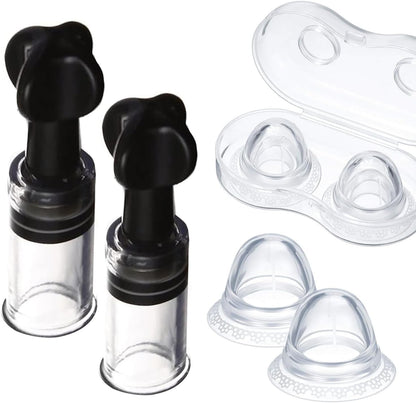 Lnazcnz 4 Pcs Nipple Corrector set for breastfeeding support