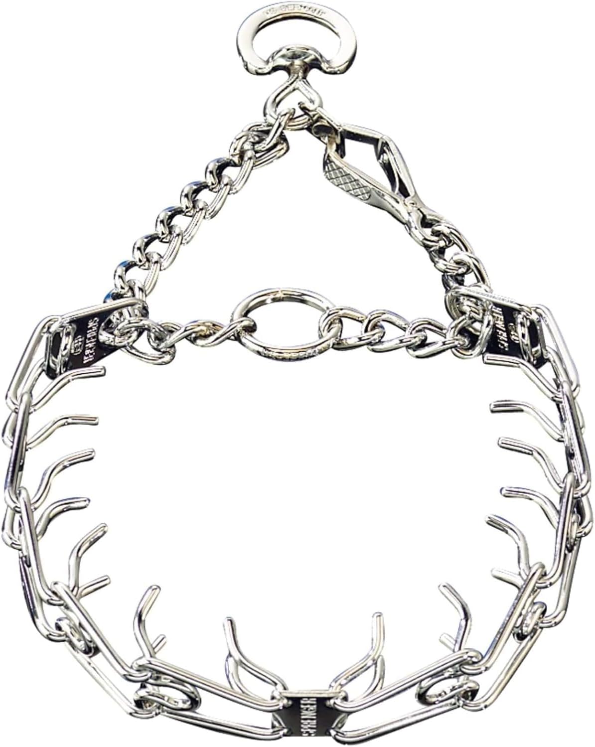 Herm Sprenger Chrome Plated Steel Training Prong Collar with Quick Release Snap for Dogs, 21-22 in x 3mm, Neck Size UP to 18 inches - Image 9