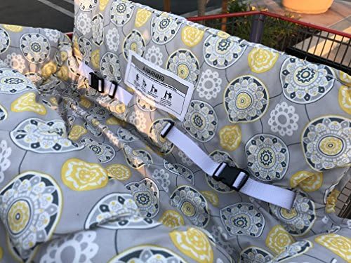 Side angle view showcasing the full coverage design and premium padding of the Twinventions twin trolley accessory.