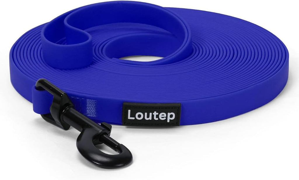Waterproof Dog Leash 10ft, 16ft, 30ft, 50ft PVC Recall Long Line Dog Leash Beach Swimming Tracking Training Dogs Lead for Small, Medium and Large Dogs - Image 15