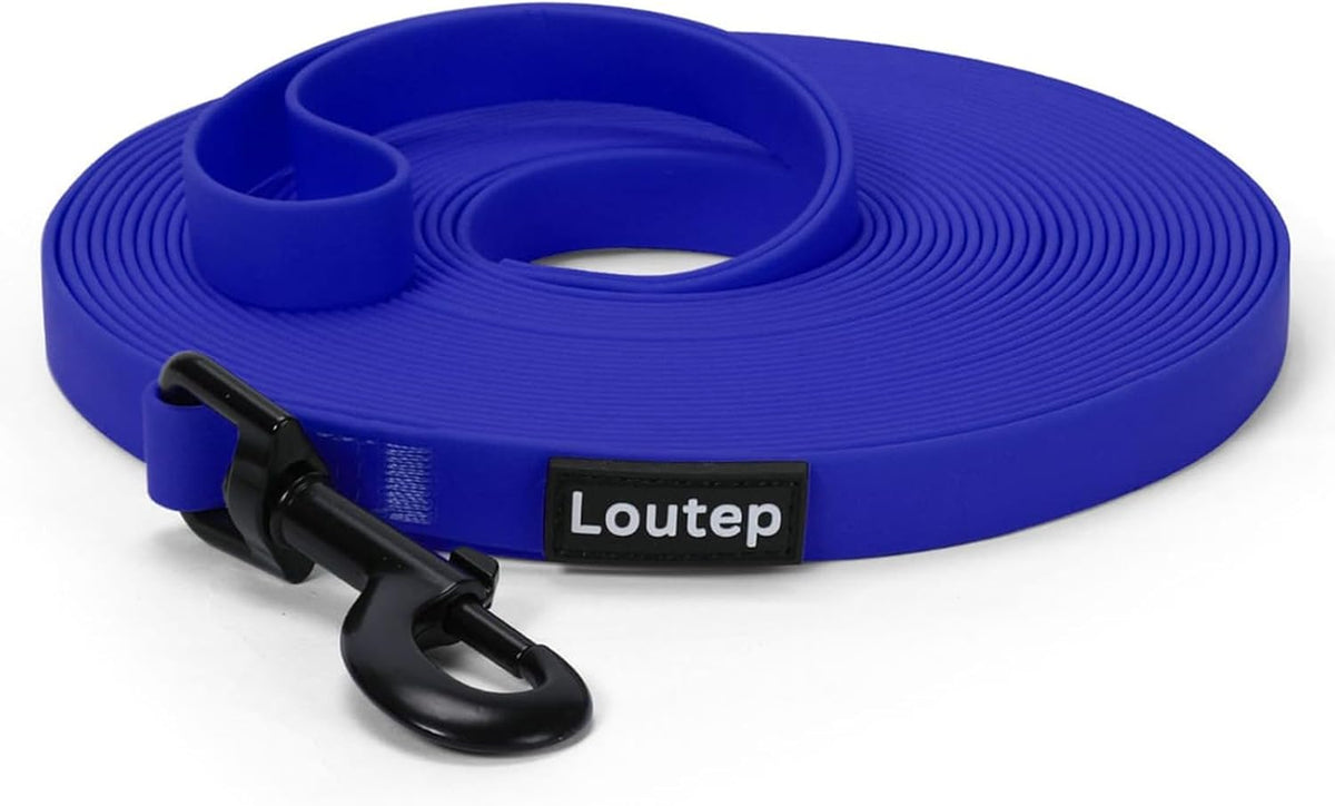 Waterproof Dog Leash 10ft, 16ft, 30ft, 50ft PVC Recall Long Line Dog Leash Beach Swimming Tracking Training Dogs Lead for Small, Medium and Large Dogs - Image 15