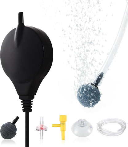 Aquarium Air Pump Mini Fish air Pump Super Quiet Fish Bowl air Pump for Up to 10 Gallon Fish Tank 1.5 Watts 310ml/min - Image 9