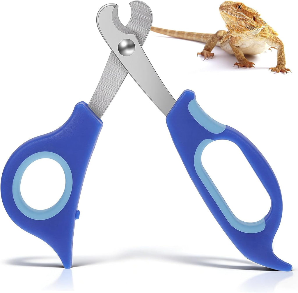 Larrel bearded dragon nail clippers front view stainless steel pet trimmer