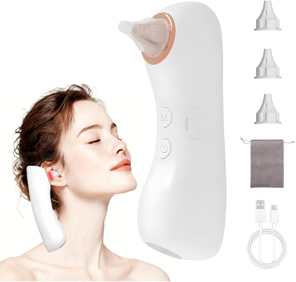 Hosioe rechargeable ear dryer front view with ergonomic design