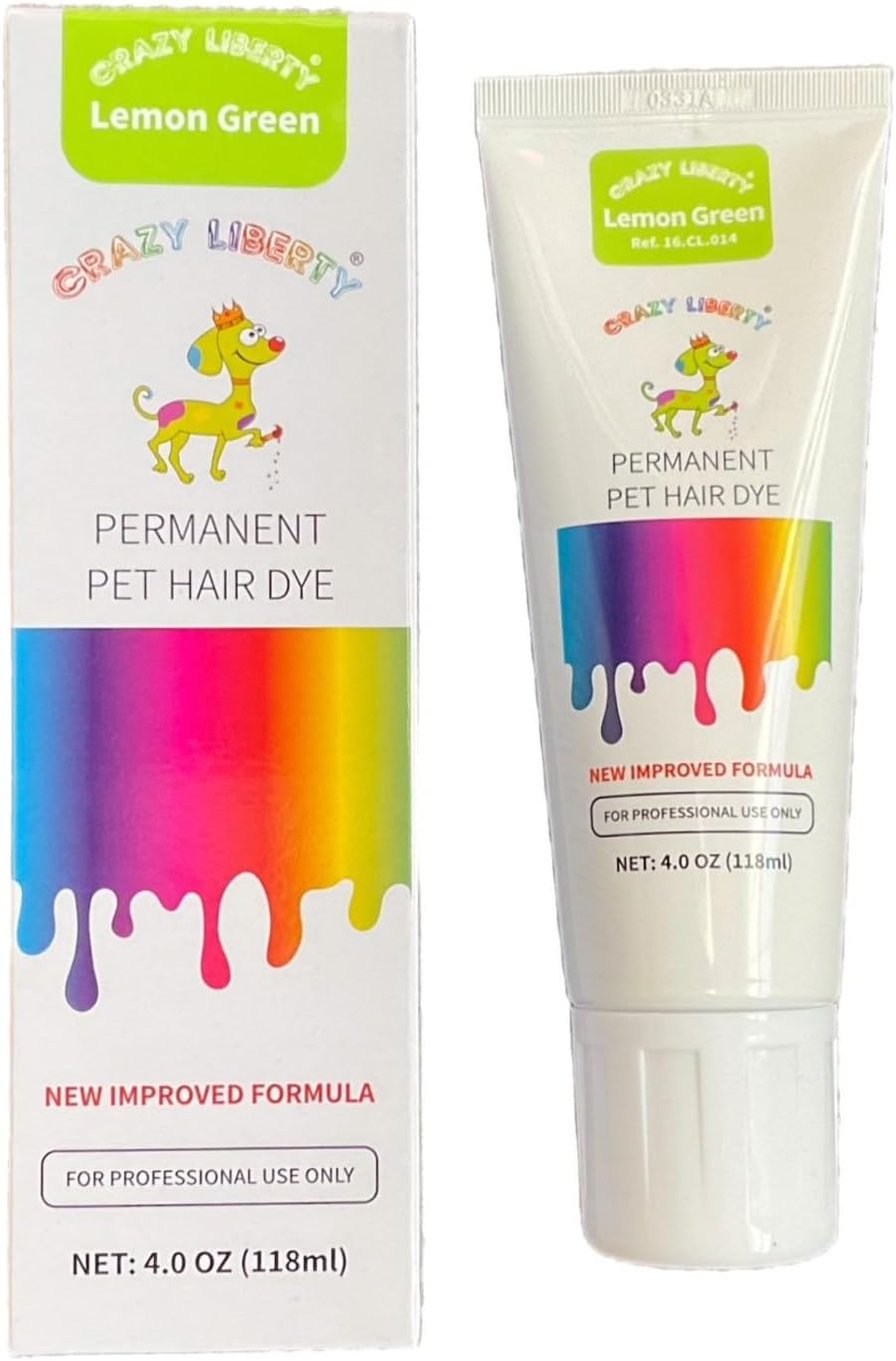 Crazy Liberty Permanent Pet Hair Dye for Dogs and Horses (Black) - Professional Grooming Color Gel, for Creative Groomers, 4 Fl Oz - Image 9