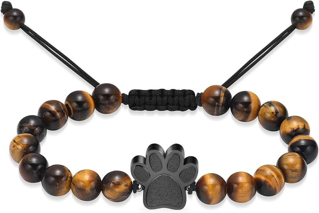 constantlife Cremation Bracelet for Pets Ashes - Dog Paw Pendant Bangle Stainless Steel Memorial Urn Jewelry - Image 9