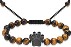 constantlife Cremation Bracelet for Pets Ashes - Dog Paw Pendant Bangle Stainless Steel Memorial Urn Jewelry - Image 9