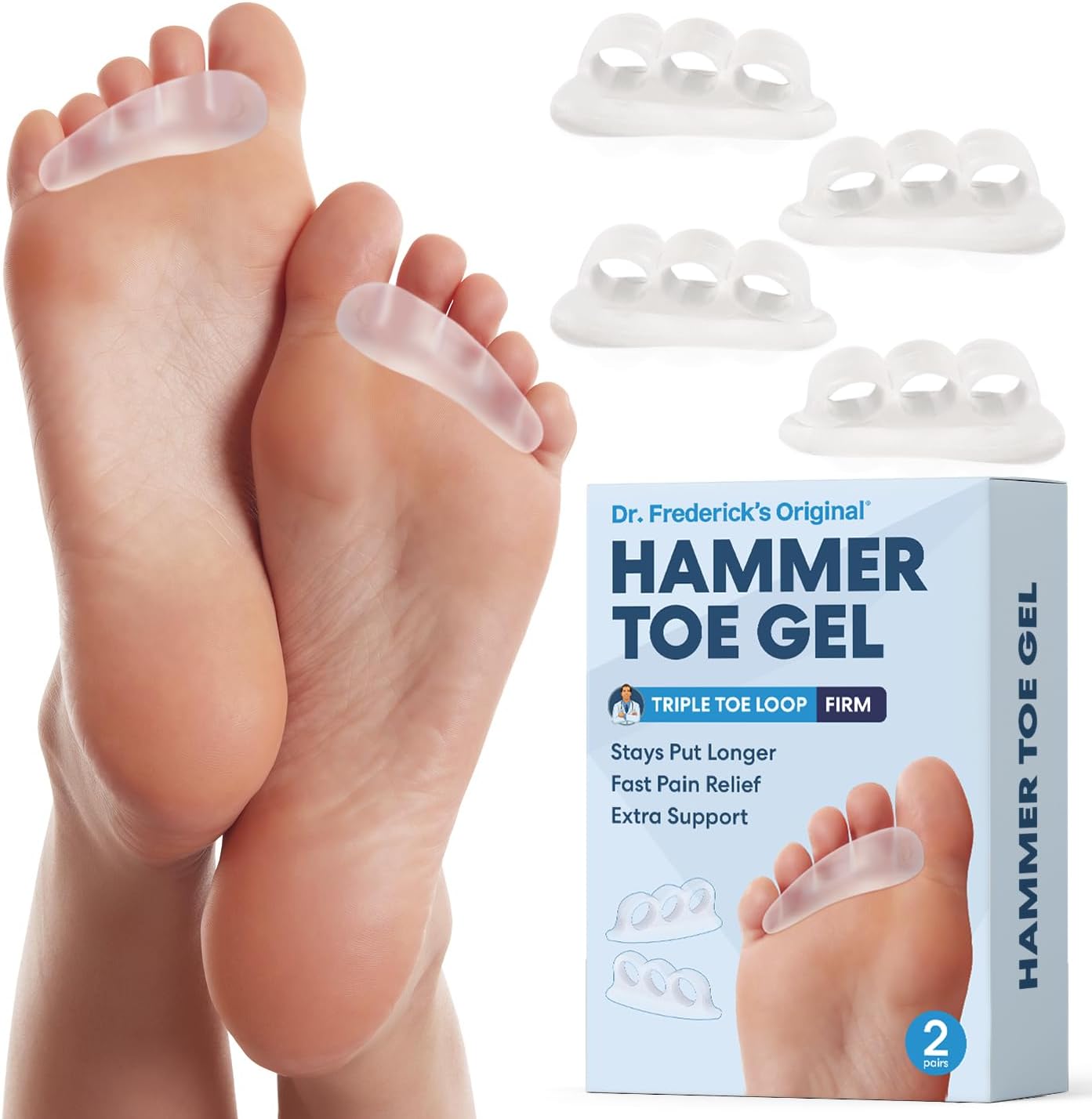 Dr. Frederick's Original Hammer Toe Corrector Gels front view