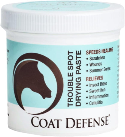 Bentonite clay and baking soda horse wound drying cream