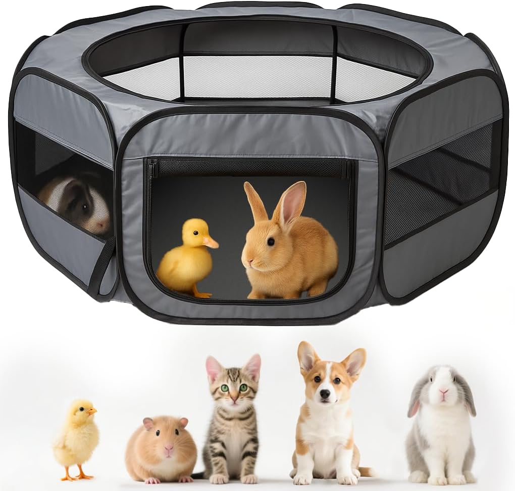UWE extra large small animal playpen front view