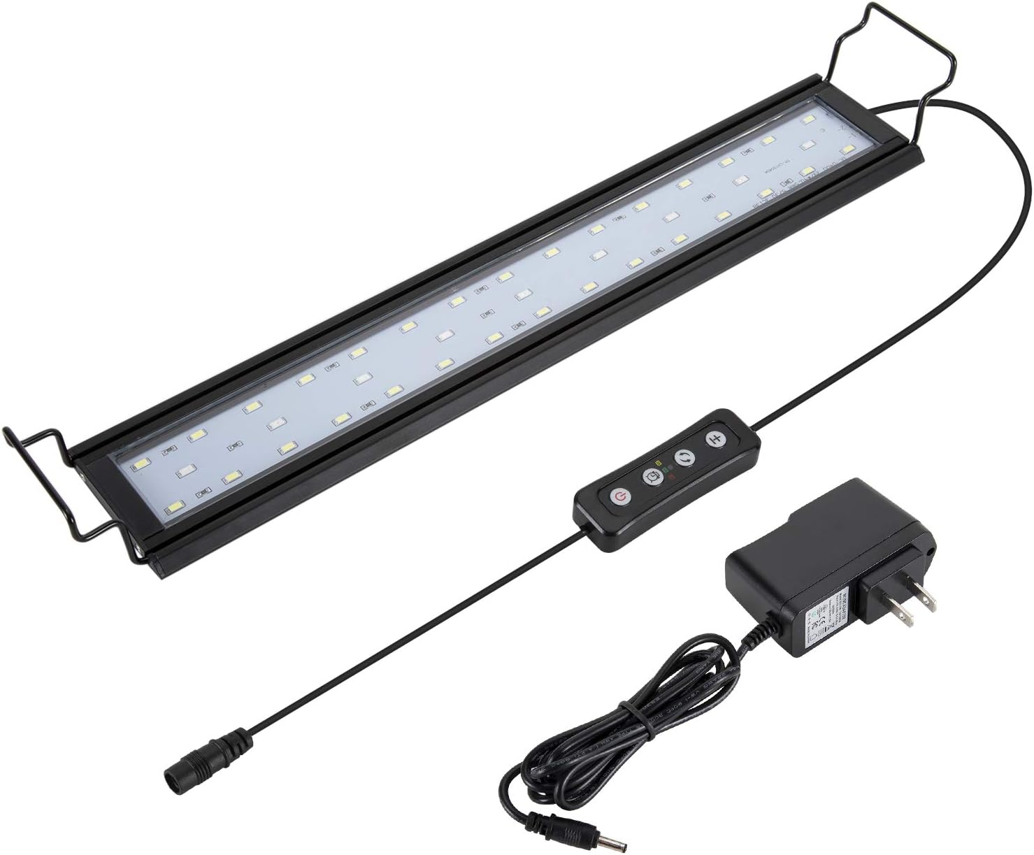 Hygger 14W full spectrum aquarium light front view