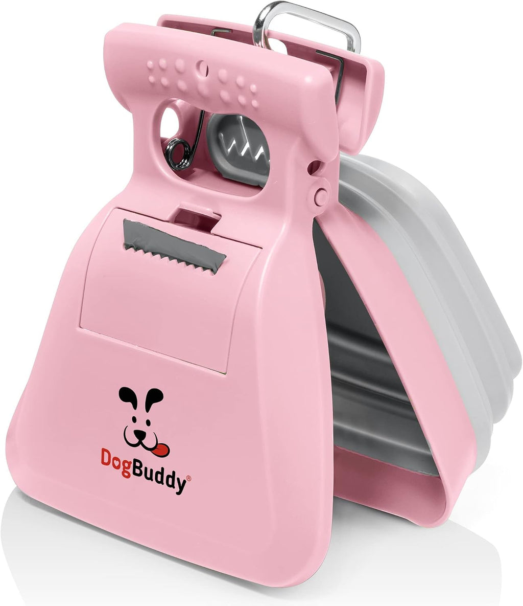 DogBuddy Pooper Scooper, Portable Dog Pooper Scooper, Poop Scooper for Small and Large Dogs, Pooper Scooper With Bag Attachment, Leash Clip and Dog Waste Bags Included (Medium, Kiwi) - Image 15
