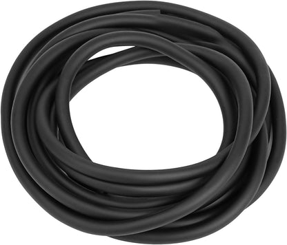 AQUANEAT non toxic airline hose connected directly to a standard green aquarium air stone.