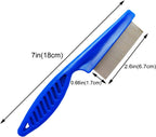 Close up of high strength stainless steel teeth on LShun comb