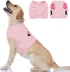 BRKURLEG Chest Recovery Suit for Dogs, Dog Chest Wound Cover, Breathable & Soft Pet Surgery Recovery Suit, Anti-Licking Wound Vest, Not for Spay/Neuter Surgeries, Pet Cone Alternative, Grey XXL - Image 9