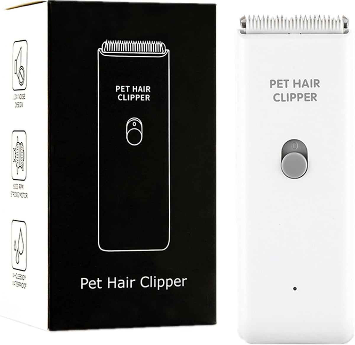 Dog Cat Home Hair Waterproof Clipper Portable Electric USB Rechargeable Pet Grooming Tools Low Noise Shaver Cordless Trimmer for Small and Large Pets - Image 14