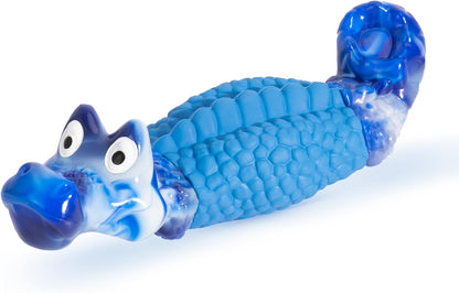 HGB Tough Dog Chew Toys for Aggressive Chewers, Squeaky Indestructible Dog Toy for Large Dogs to Keep Them Busy & Reduce Boredom for Small, Medium, Large Breed, Bacon Flavor - Image 10