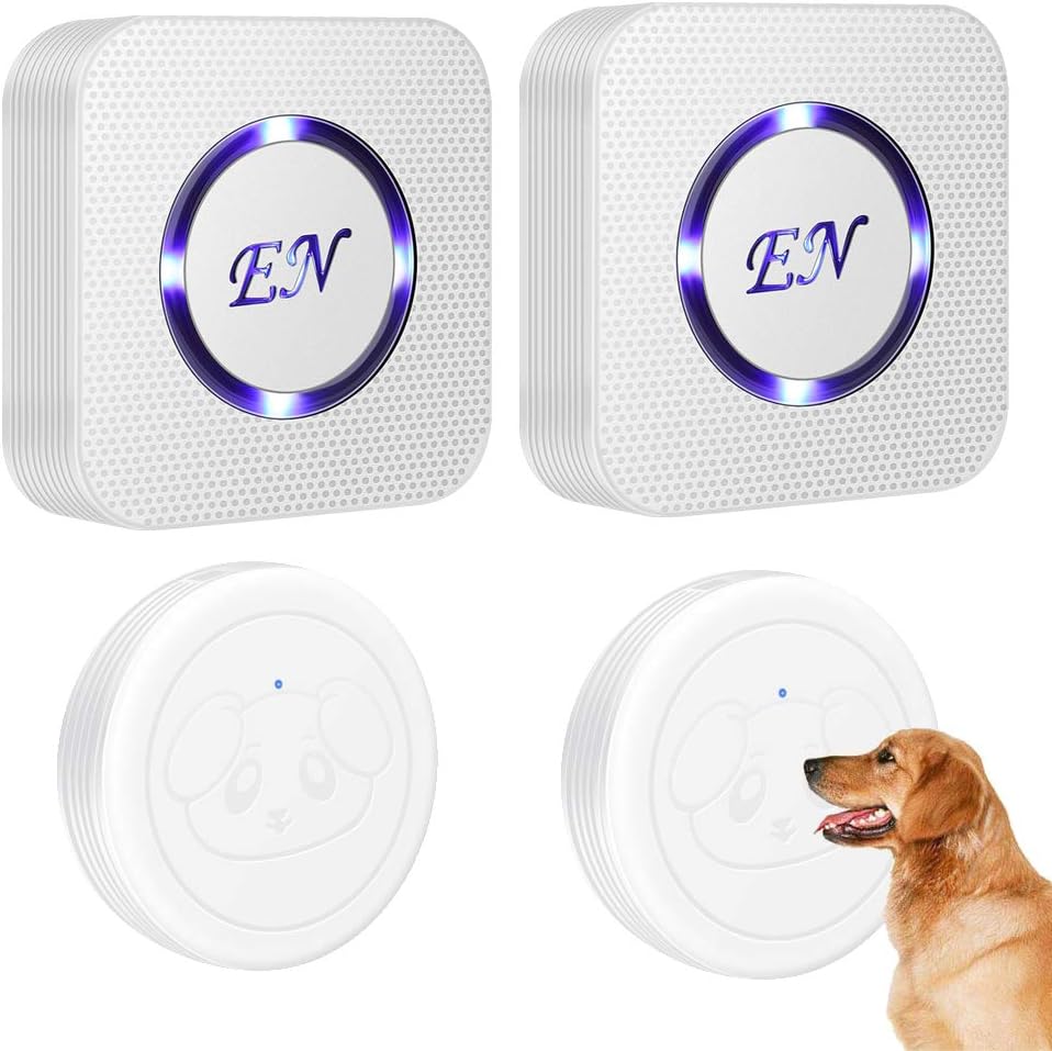 Dog Door Bell, Wireless Doggie Doorbells for Potty Training, Door Bell for Dogs to Go Outside, Dog Bells with 1 Receiver and 2 Waterproof Transmitters - Image 11