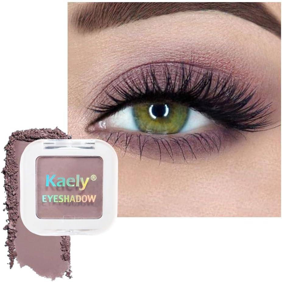Kaely Taupe Single Eyeshadow front view matte powder