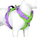 PHOEPET 2019 Upgraded No Pull Dog Harness, Reflective Adjustable Vest, with a Training Handle + 2 Metal Leash Hooks+ 3 Snap Buckles +4 Slide Buckles(L, Pink) - Image 13