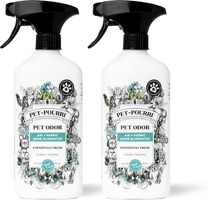 Pet-Pourri Pawsitively Fresh Pet Odor Deodorizer Spray, 16 Fl Oz, Up to 800 Uses, Air + Fabric Odor Remover with Essential Oils & Plant Based Ingredients, Vet Recommended, Pineapple, Jasmine & Pear - Image 14