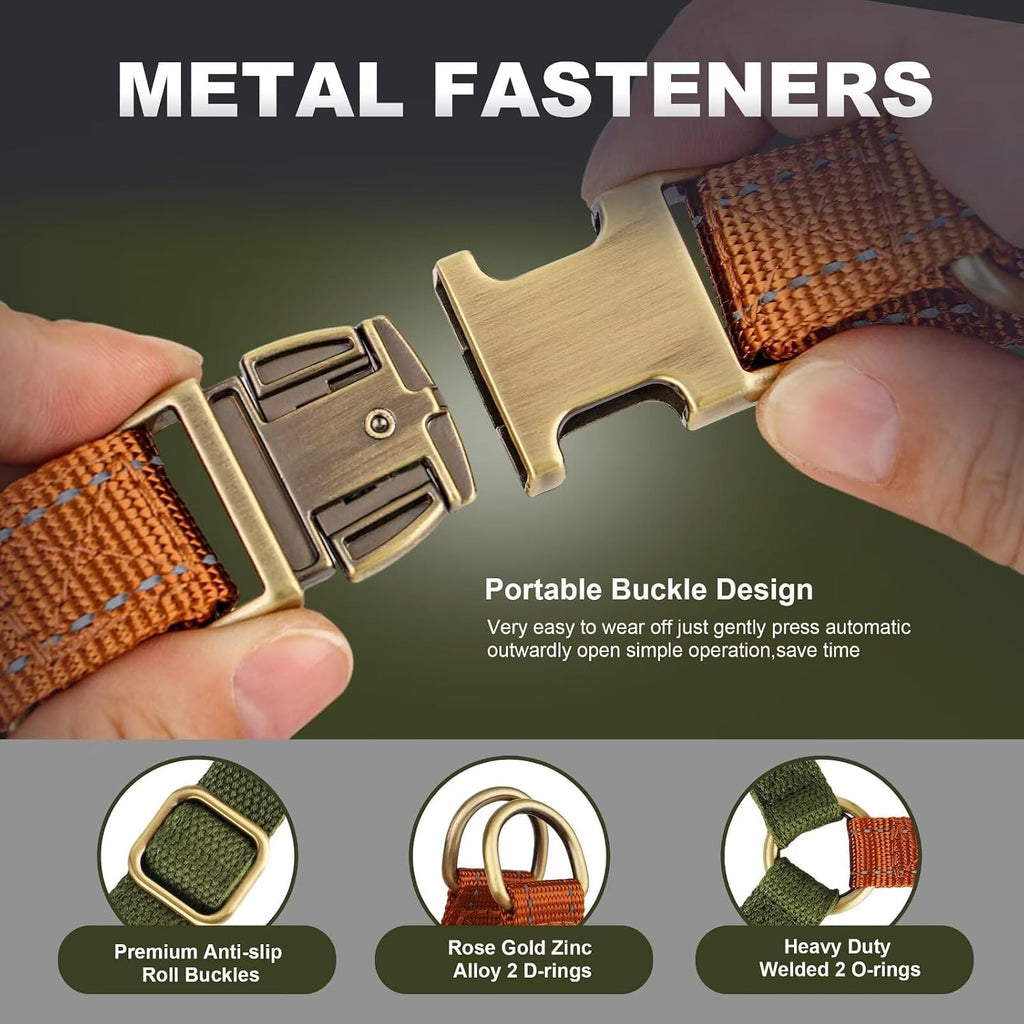 Didog small dog harness metal buckle detail