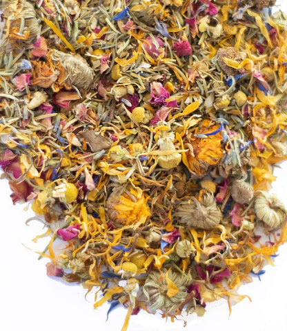 Organic dried botanical nesting herbs for backyard chicken coops