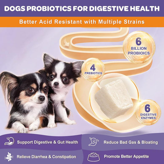 NATURE TARGET freeze dried dog probiotic chews chicken flavor packaging