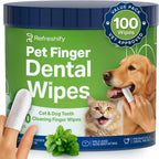 Full set bundle of Refreshify pet wipes featuring four packs and travel individual wipes.
