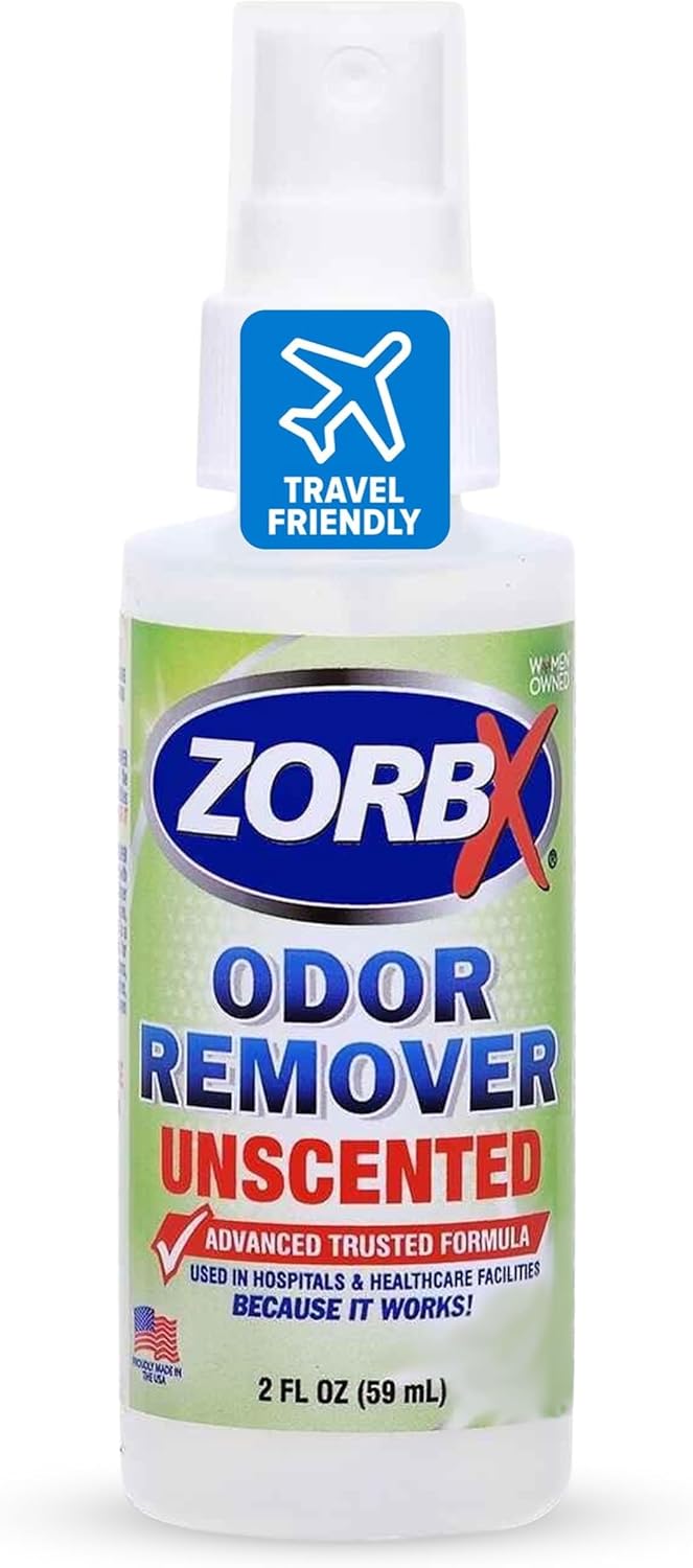 ZORBX Unscented Odor Eliminator Bundle: 16 Oz +7.5 Oz + 2 Oz - Hospital-Grade Odor Remover for Pet & Human Urine, Smoke & Strong Household Odors - Carpet, Upholstery, Mattress, Bathroom, Car & More - Image 15