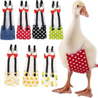 QBLEEV Pet Cole Duck Diapers for Baby Ducks, Chicken Diapers for Real Hens, Fashionable Duckling Nappy Poultry Cloth for Indoor Chick Goose Hen - Image 10