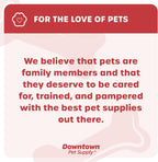 Downtown Pet Supply no choke puppy training collar detailed view of closure mechanism
