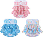 Washable Dog Diapers Female 3 Pack Reusable Highly Absorbent Doggie Diaper, Flexible Doggy Diaper Female Durable Leak-Proof Diapers for Dog Period Heat Incontinence Potty Training, XS - Image 15