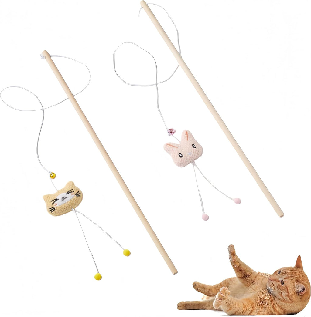 NOWFRESH Interactive Cat Toys durable non toxic pet playtime kit angle view